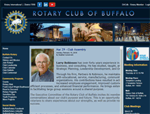 Tablet Screenshot of buffalonyrotary.org